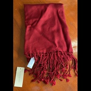 NWT Ann Taylor Scarf, wool, silk, and cashmere